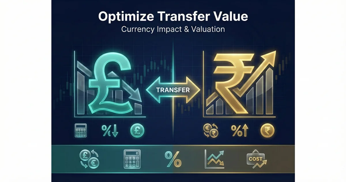 GBP INR currency impact on UK pension transfer value